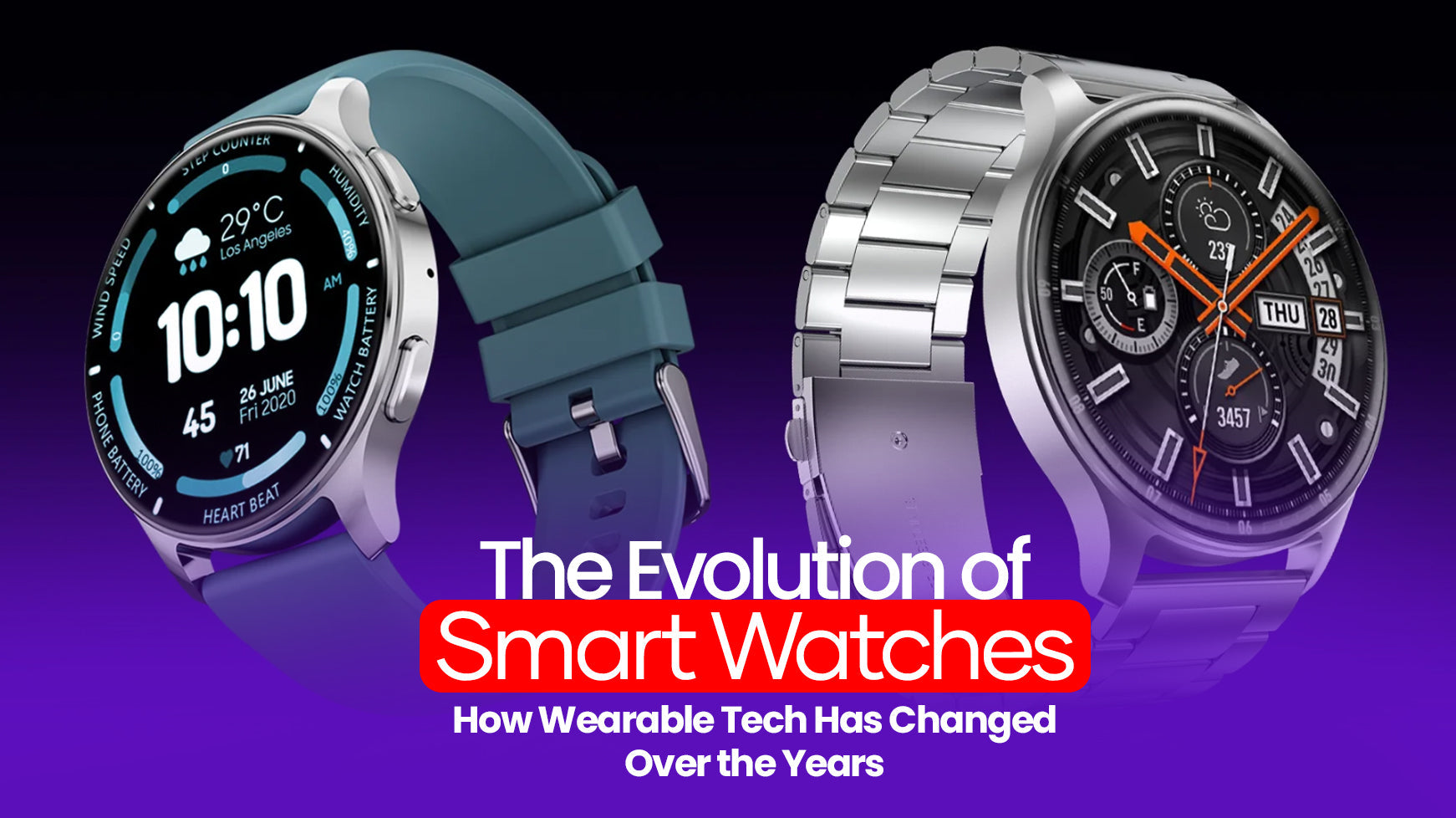 The Evolution of Smart Watches: How Wearable Tech Has Changed Over the Years