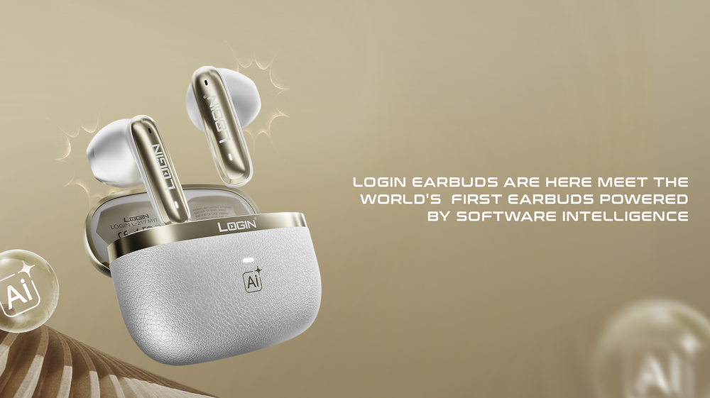 Login Earbuds Are Here: Meet the World's First Earbuds Powered by Software Intelligence 