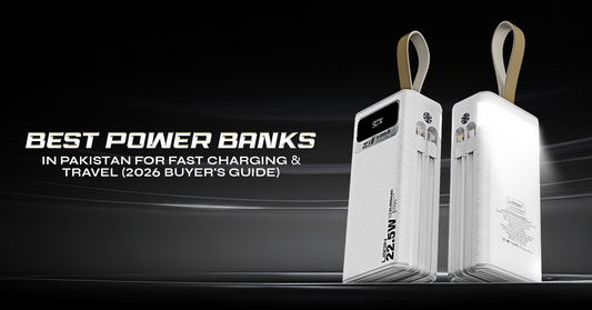 Best Power Banks in Pakistan for Fast Charging & Travel
