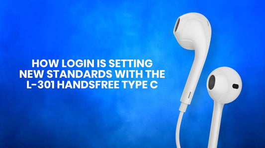 How Login Is Setting New Standards with the L-301 Handsfree Type-C?