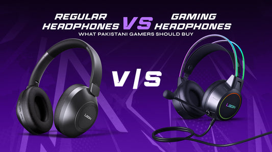 Gaming Headphones vs Regular Headphones: What Pakistani Gamers Should Buy 