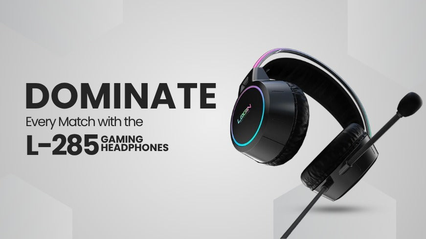 Dominate Every Match with the L-285 Gaming Headphones