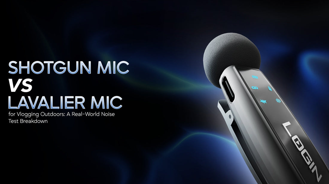 Shotgun Mic vs. Lavalier Mic for Vlogging Outdoors