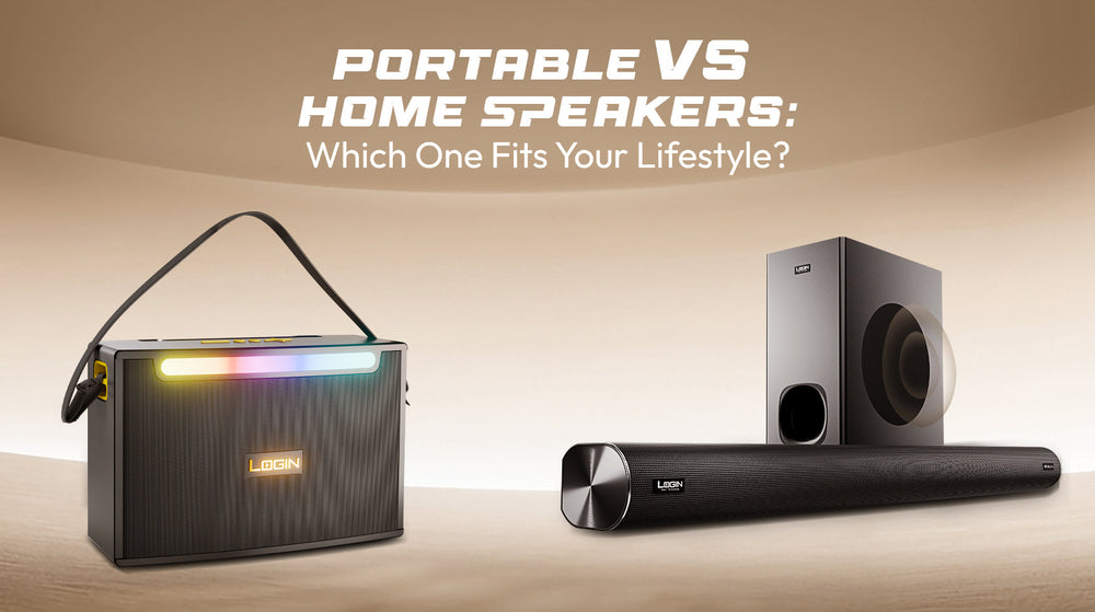 Portable vs Home Speakers: Which One Fits Your Lifestyle? 