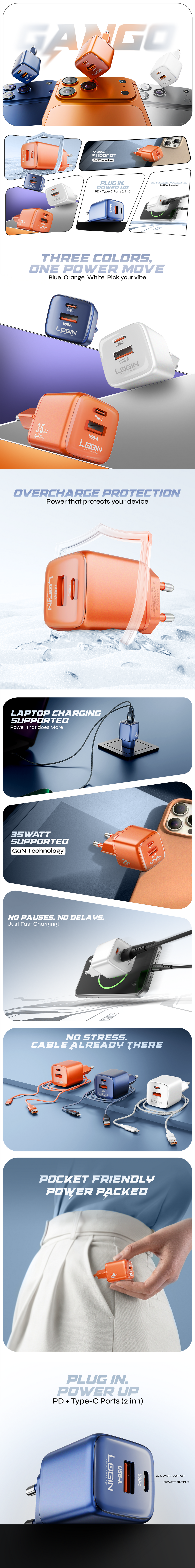 L-413 GANGO | Charger