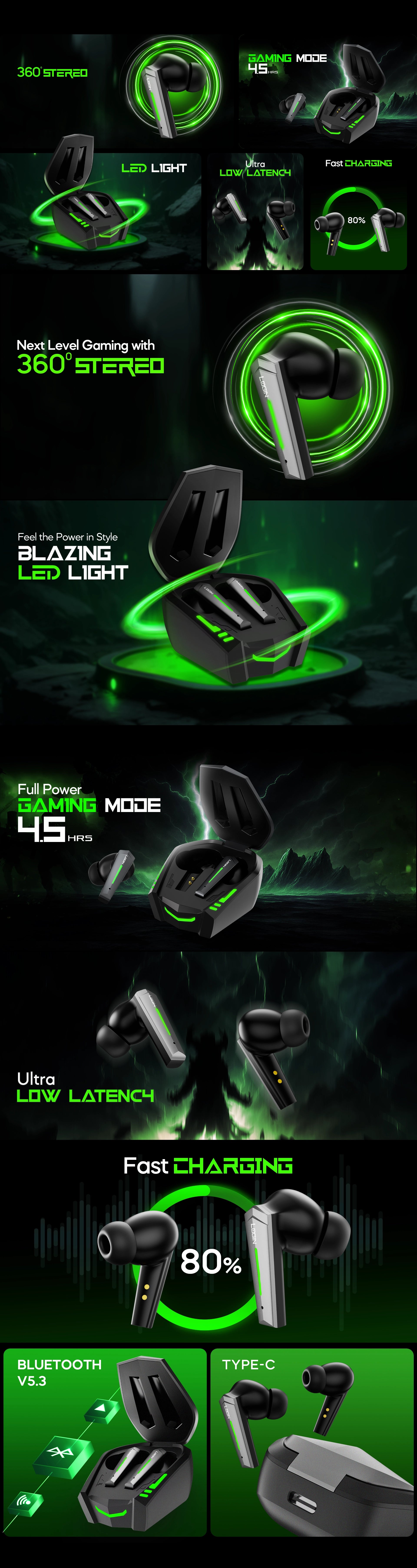 L-211 Gaming Earbuds