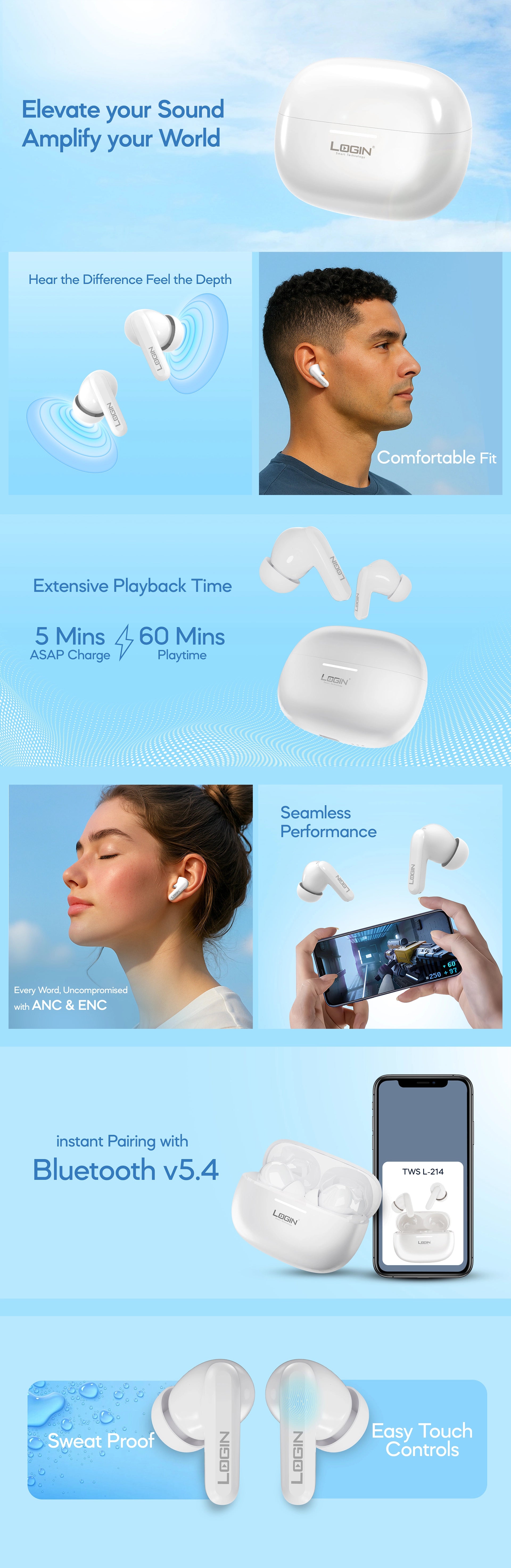 L-214  Earbuds