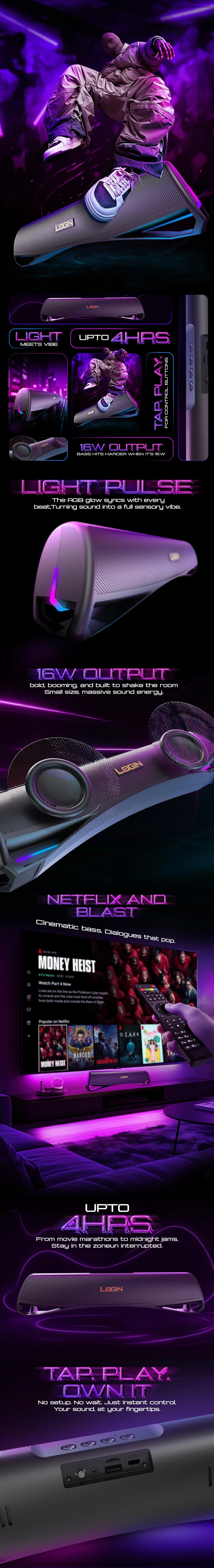L-271 Macaw | Wireless Soundbar