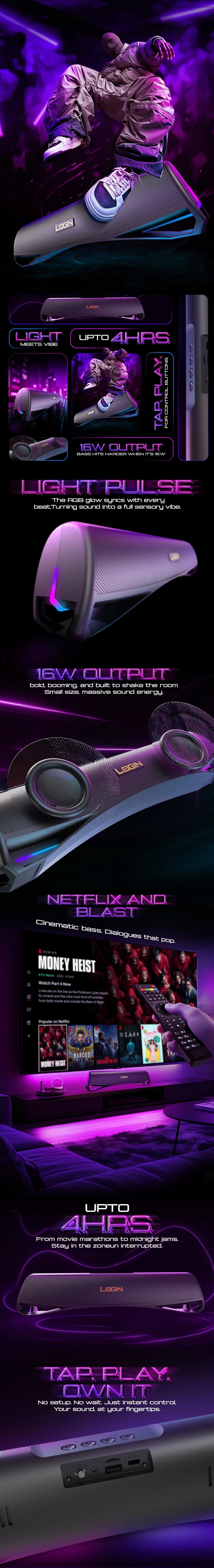 L-271 Macaw | Wireless Soundbar