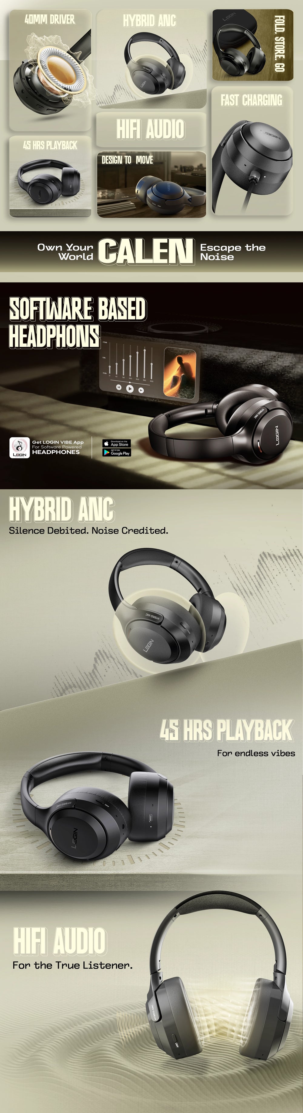 L-299 Calen | Wireless Headphone