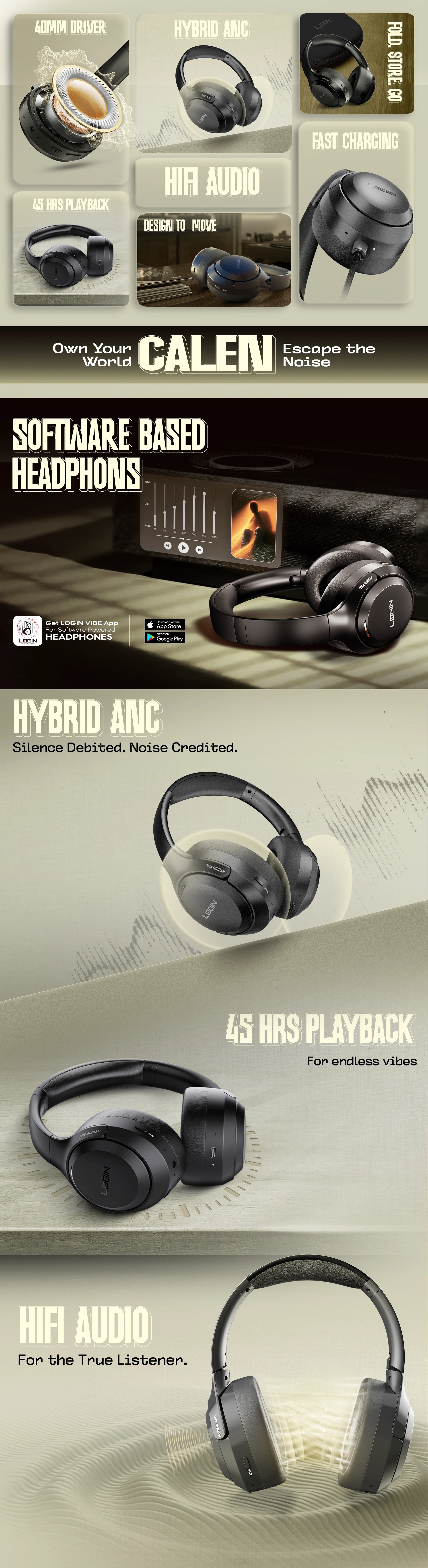 L-299 Calen | Wireless Headphone