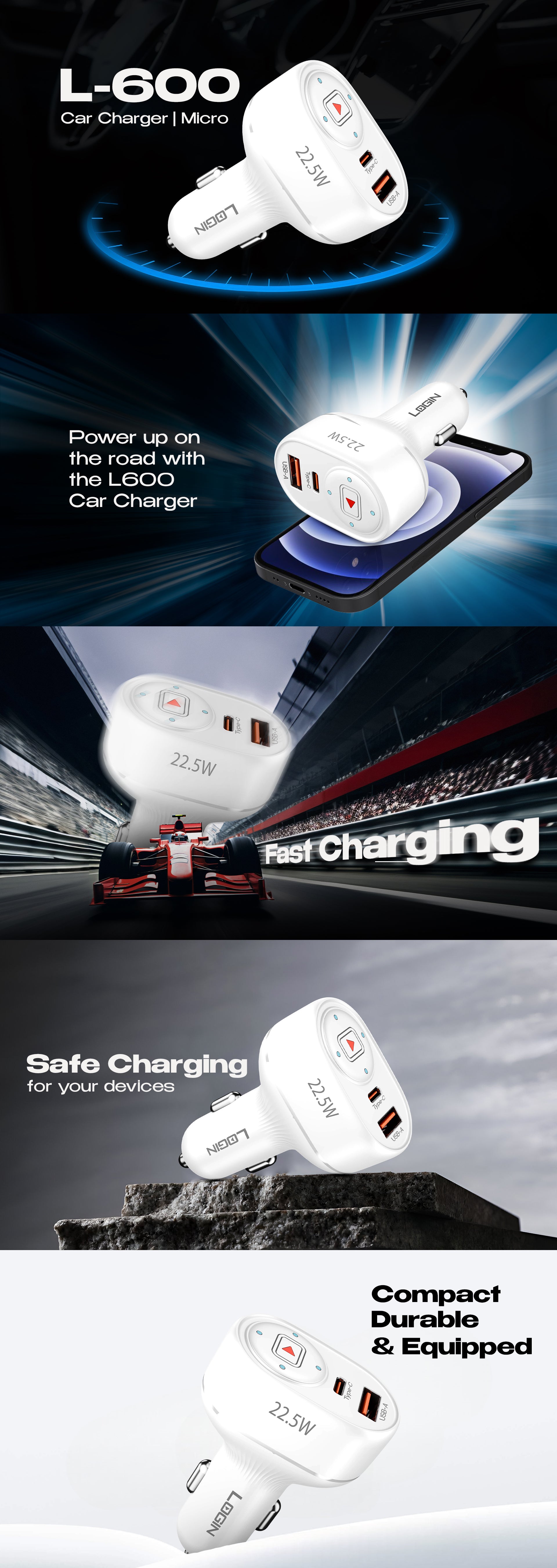 L-600 Driveon | Car Charger