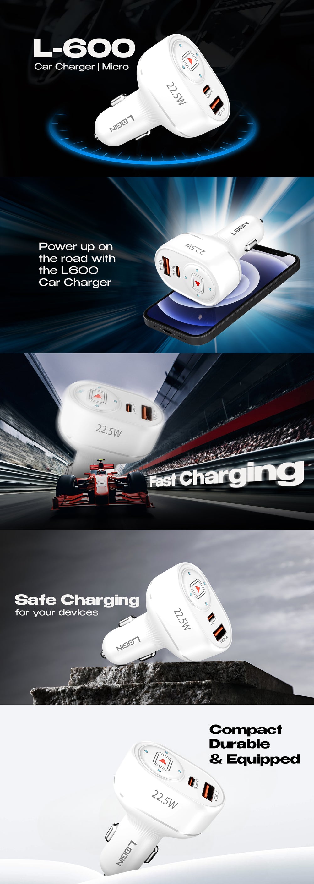 L-600 Driveon | Car Charger