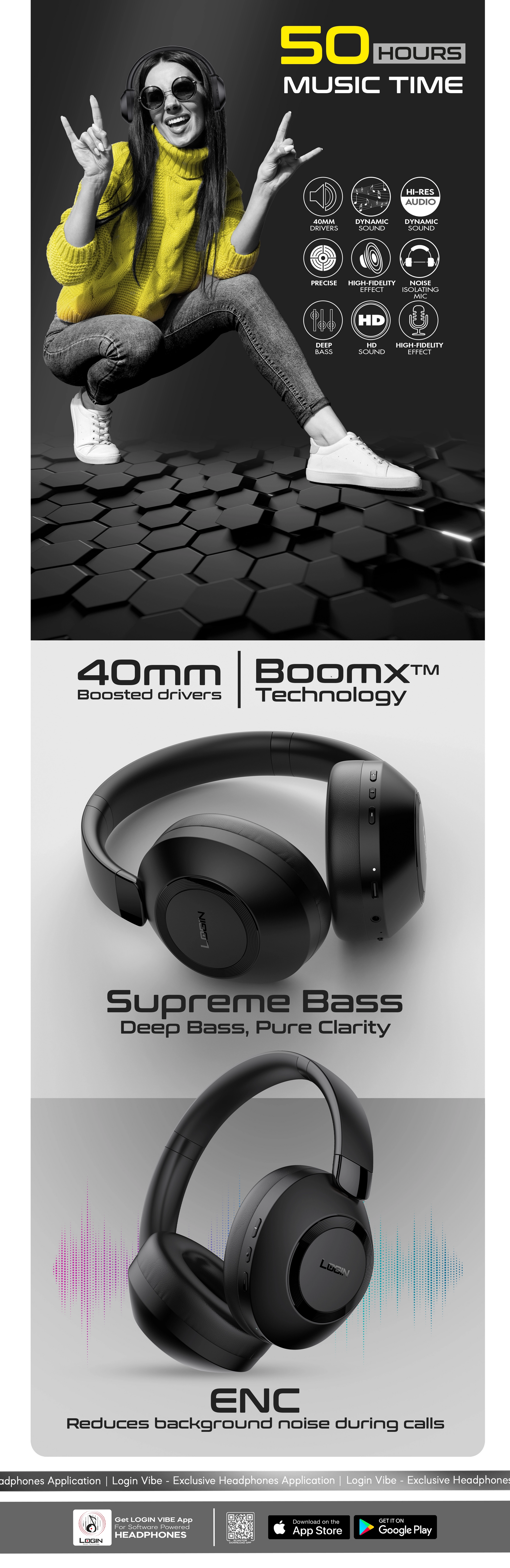 L-295 Tune Edge | Wireless Headphone