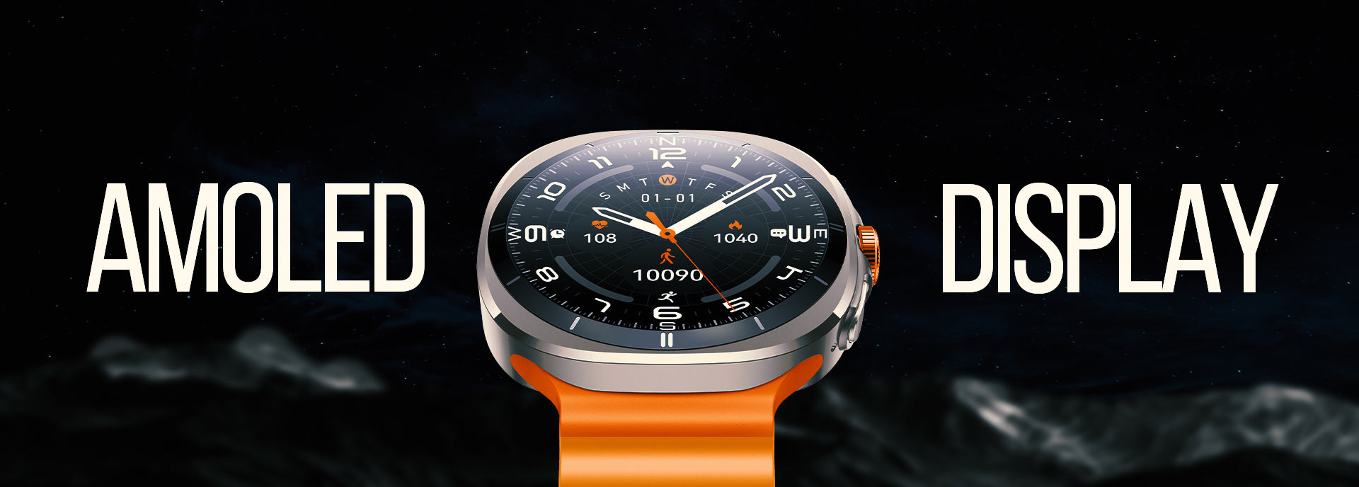 Amoled Display Watch