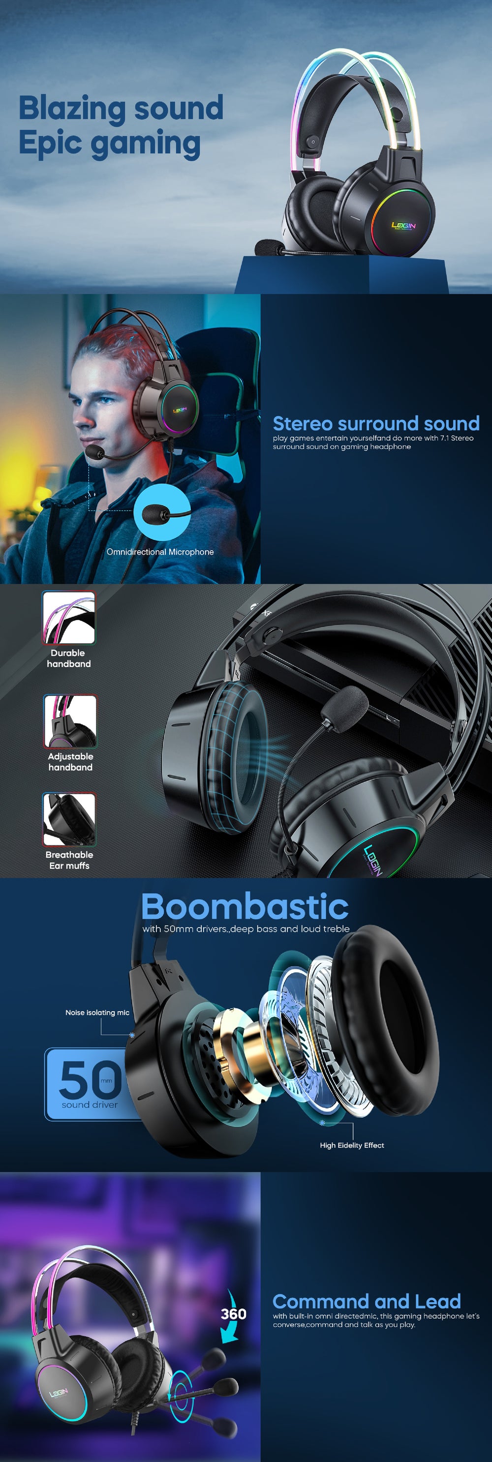 L-285 Ragnar | Gaming Headphone