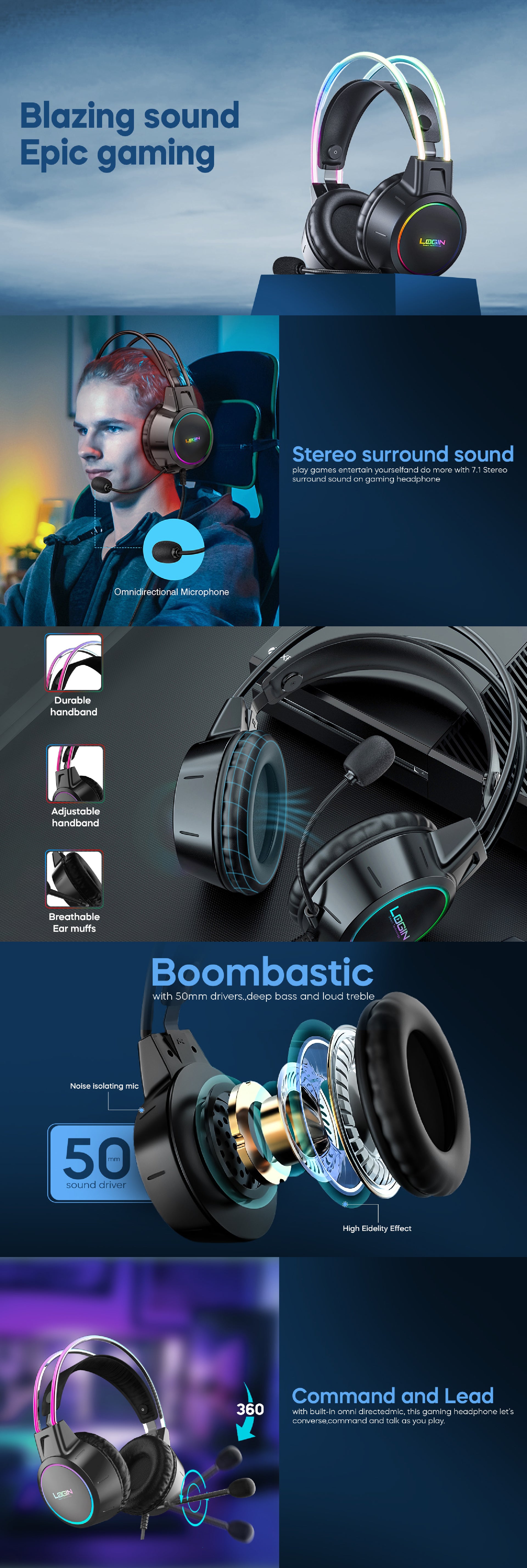 L-285 Ragnar | Gaming Headphone