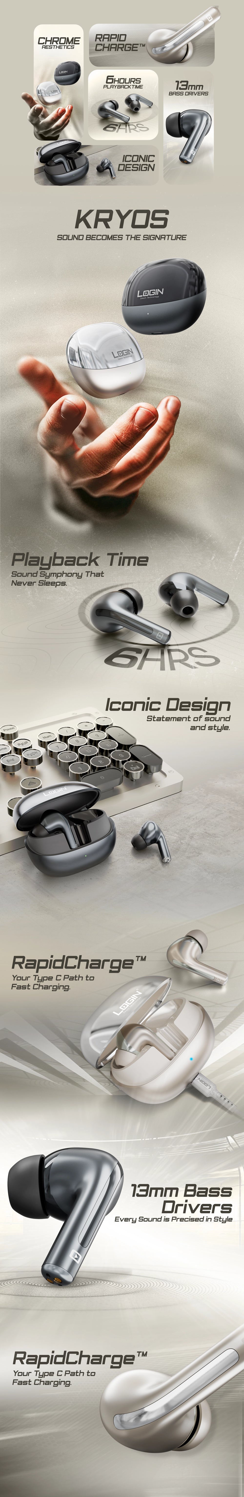 L-204 Kryos | Earbuds