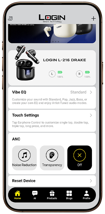 LOGIN VIBE Mockup