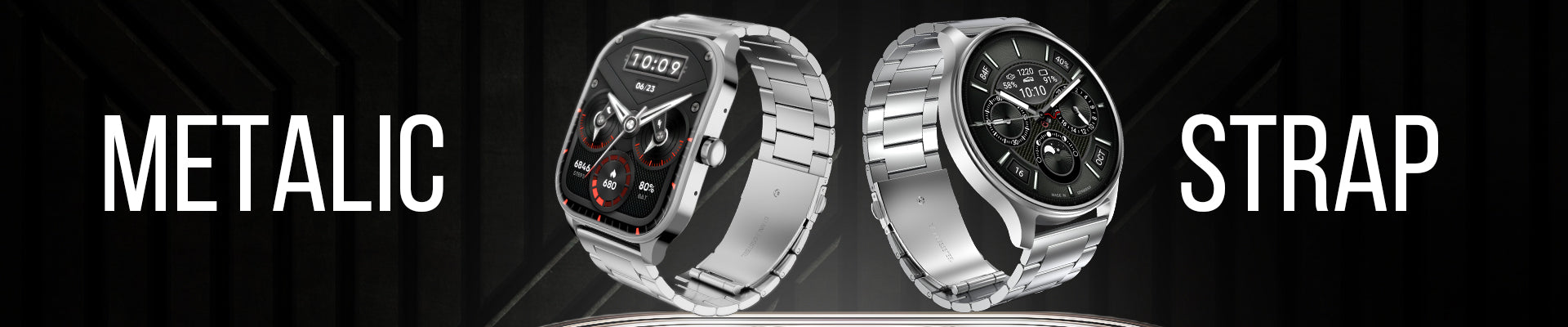 Metallic Strap Watches