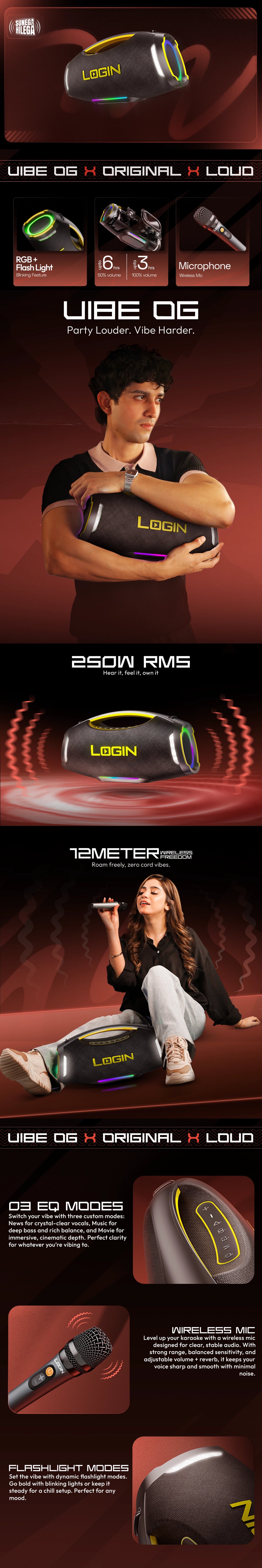 L-276 Vibe OG | Wireless Speaker