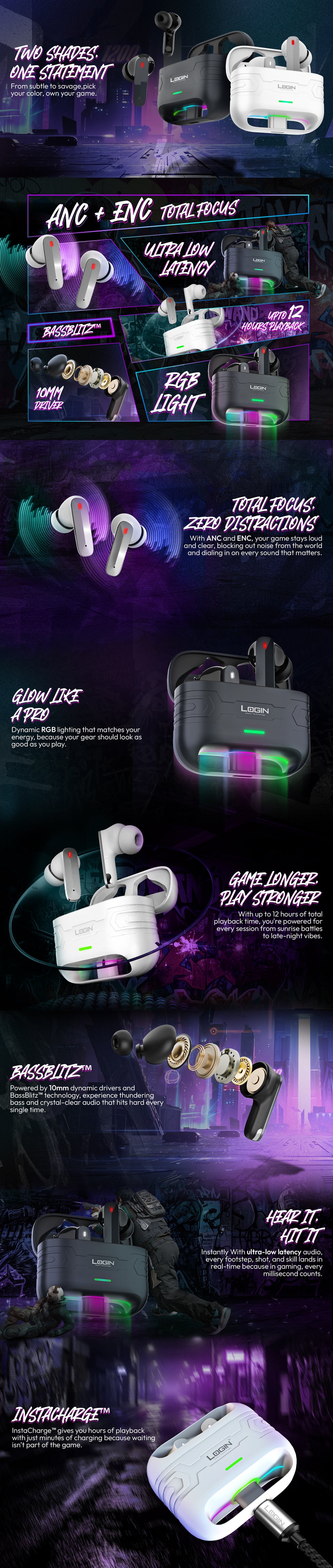 L-220 | Gaming Earbuds
